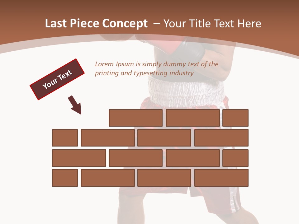 Boxing Trunks S Fit PowerPoint Template