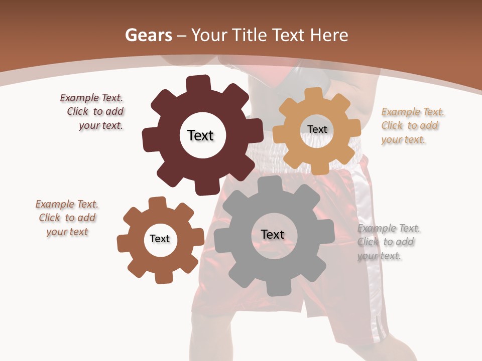 Boxing Trunks S Fit PowerPoint Template