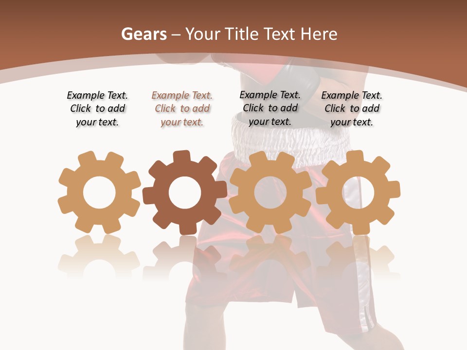 Boxing Trunks S Fit PowerPoint Template