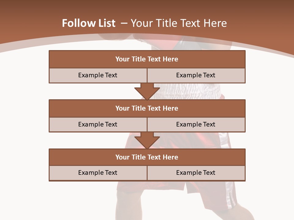 Boxing Trunks S Fit PowerPoint Template