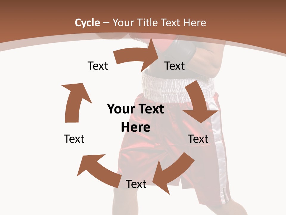 Boxing Trunks S Fit PowerPoint Template