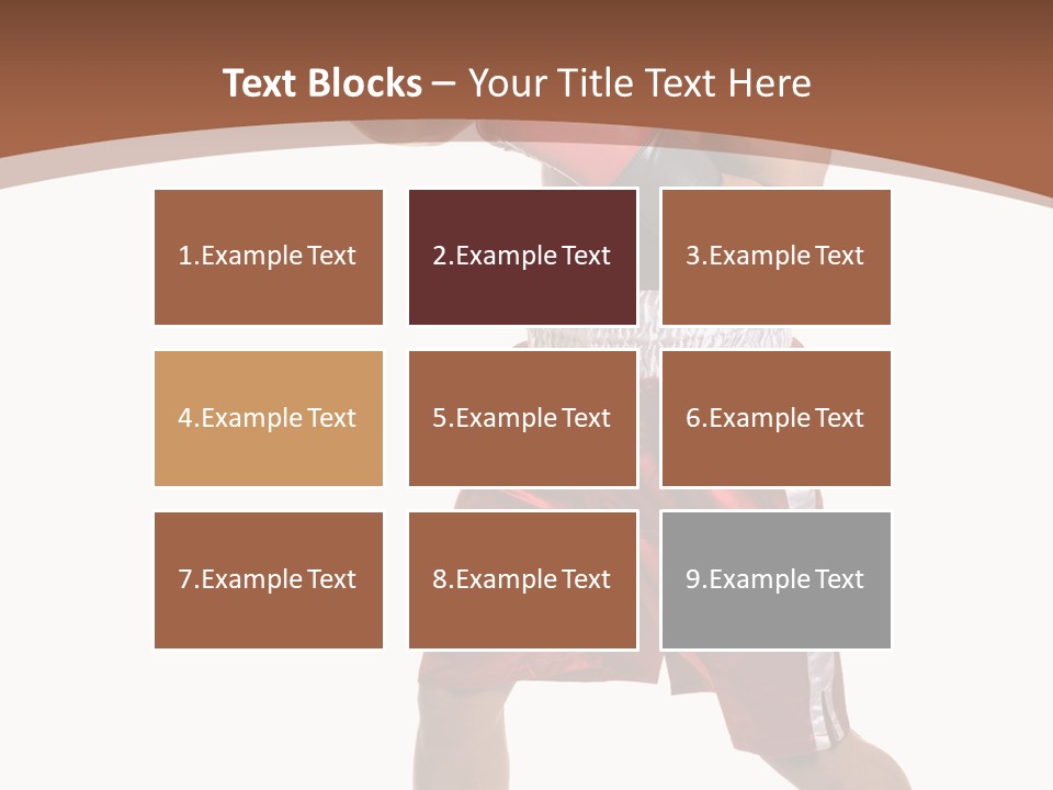 Boxing Trunks S Fit PowerPoint Template