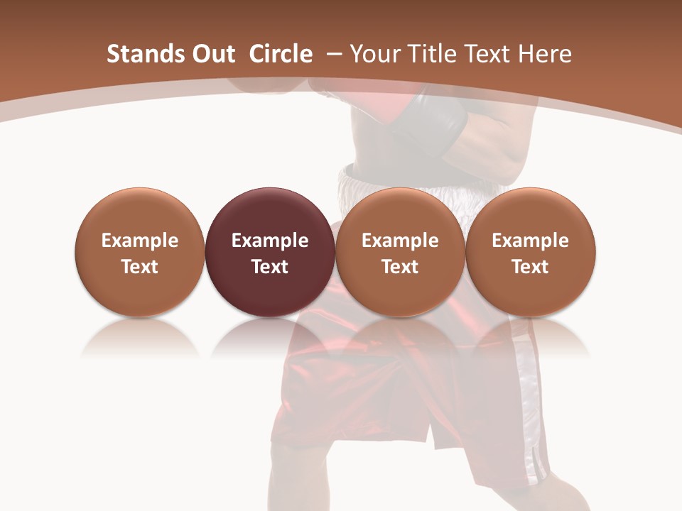 Boxing Trunks S Fit PowerPoint Template