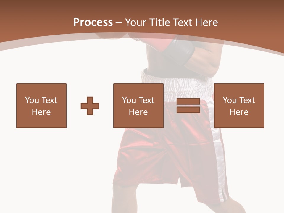 Boxing Trunks S Fit PowerPoint Template