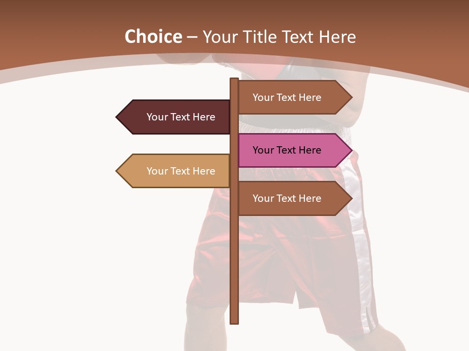 Boxing Trunks S Fit PowerPoint Template