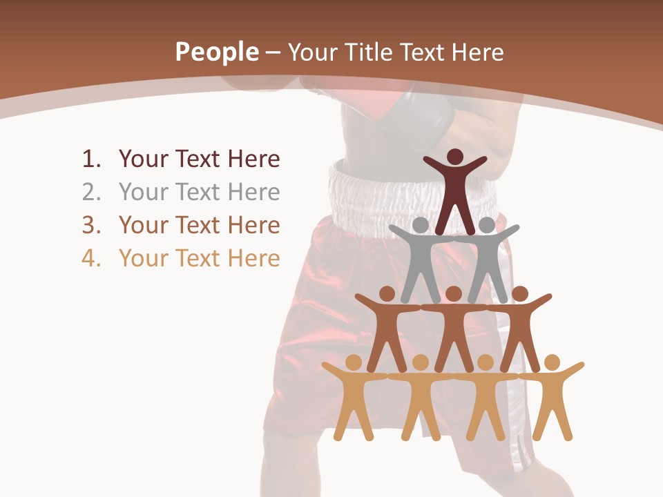 Boxing Trunks S Fit PowerPoint Template