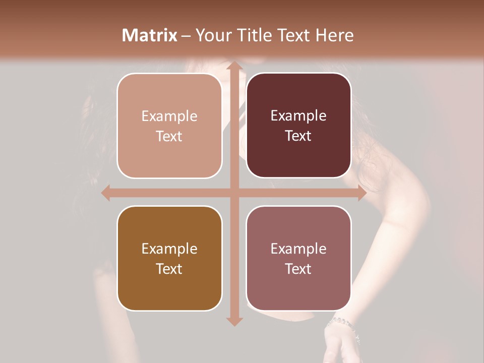 Look Black Young PowerPoint Template