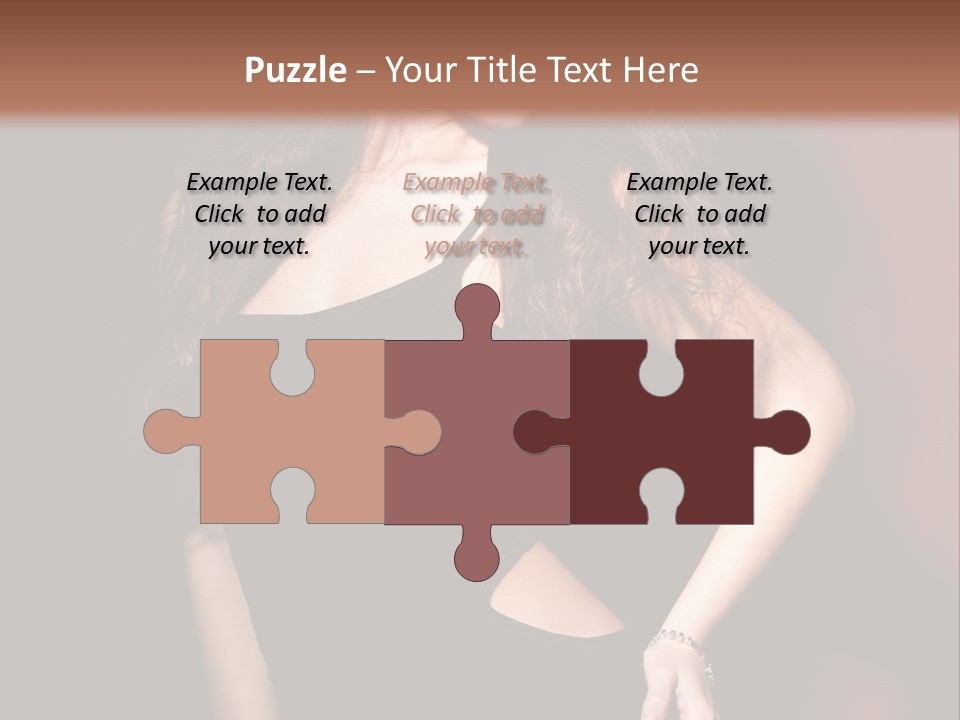 Look Black Young PowerPoint Template