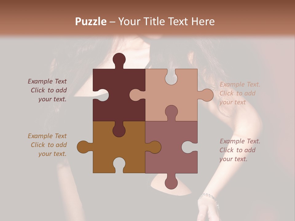 Look Black Young PowerPoint Template