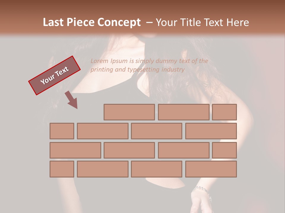 Look Black Young PowerPoint Template