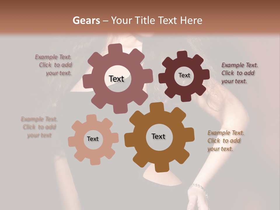 Look Black Young PowerPoint Template