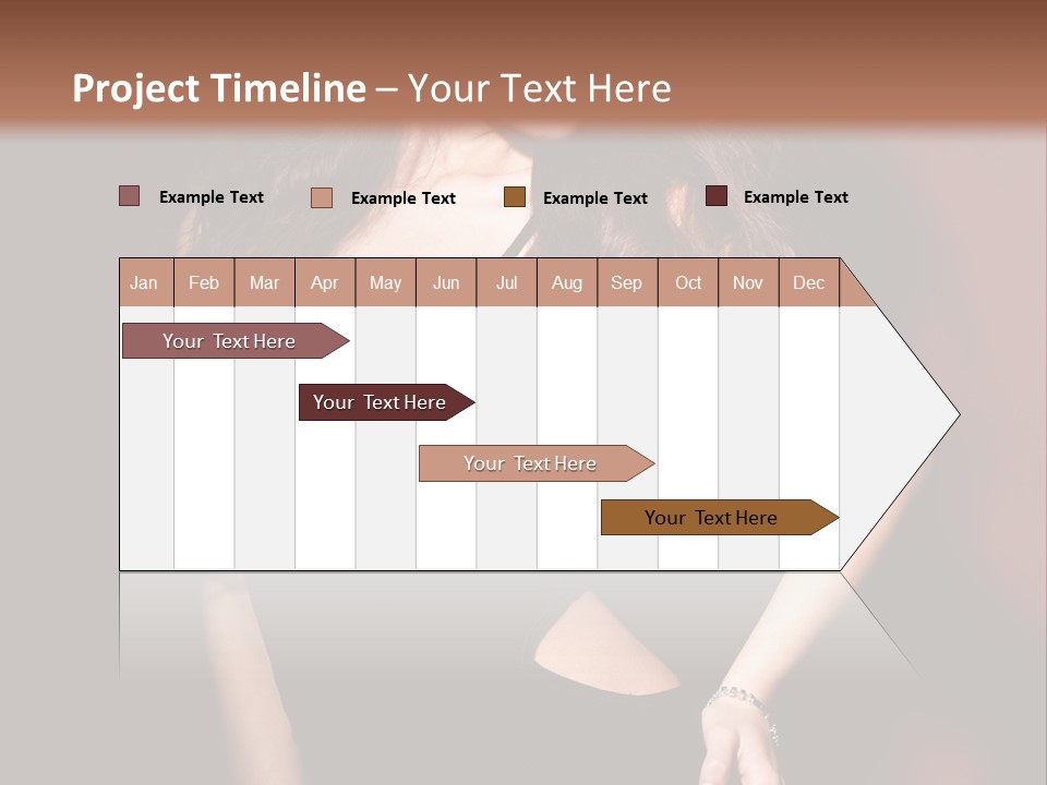 Look Black Young PowerPoint Template