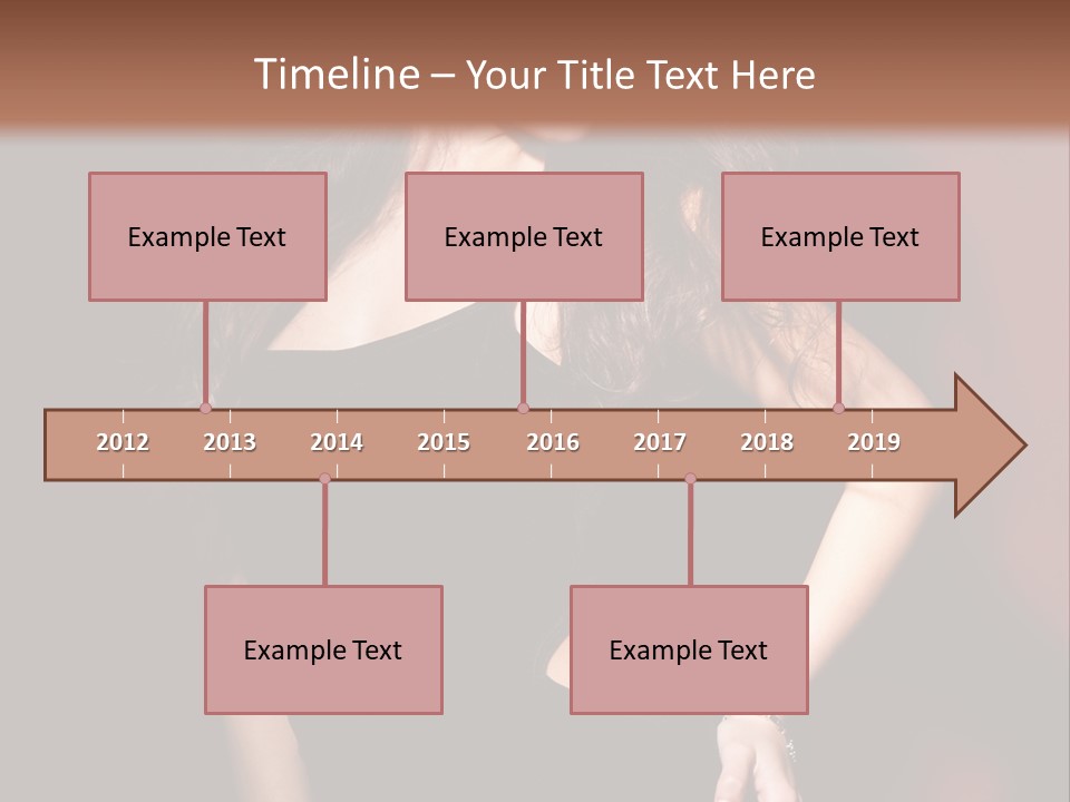 Look Black Young PowerPoint Template