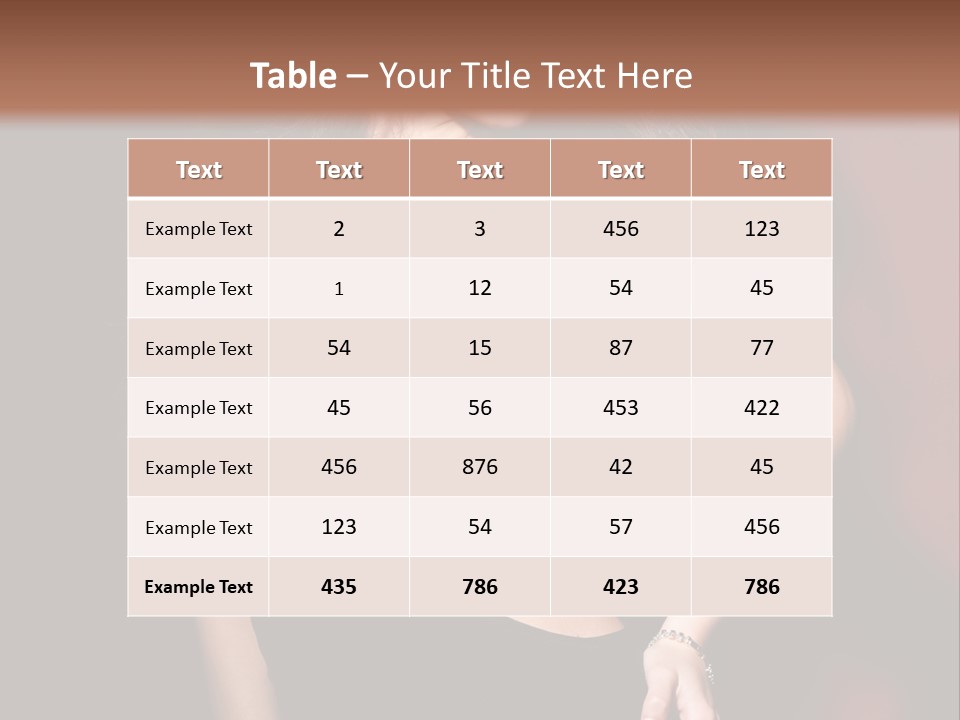 Look Black Young PowerPoint Template