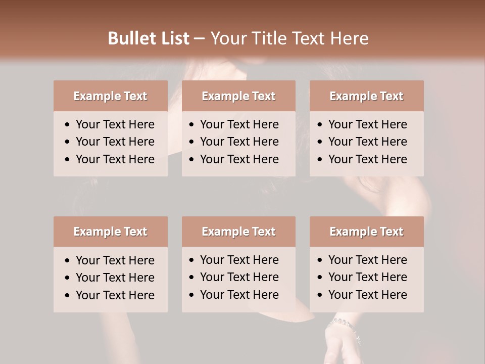 Look Black Young PowerPoint Template