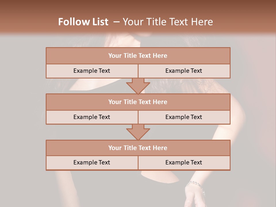 Look Black Young PowerPoint Template