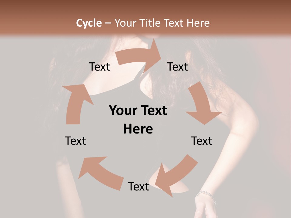 Look Black Young PowerPoint Template