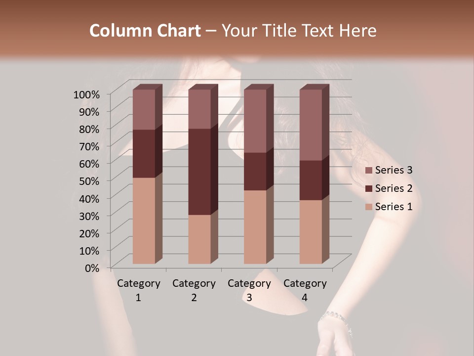 Look Black Young PowerPoint Template