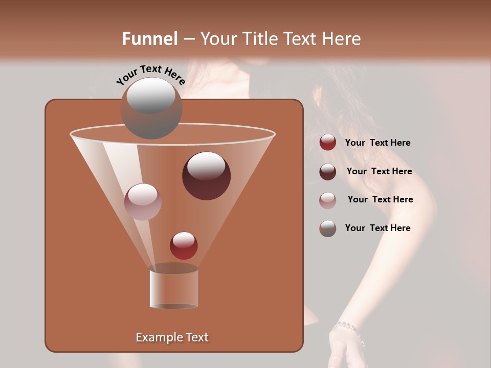 Look Black Young PowerPoint Template