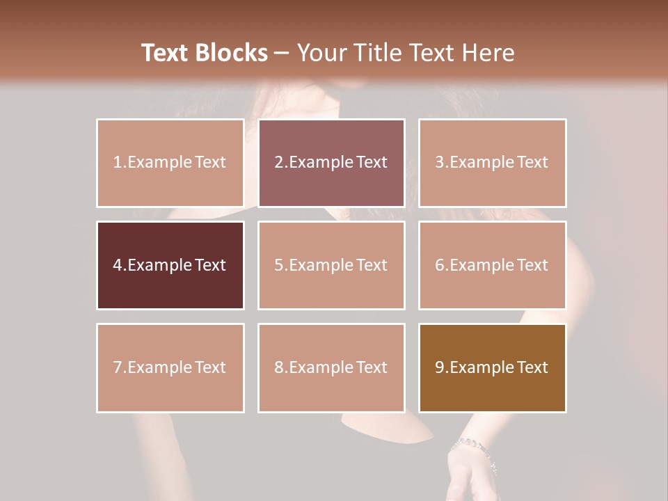 Look Black Young PowerPoint Template