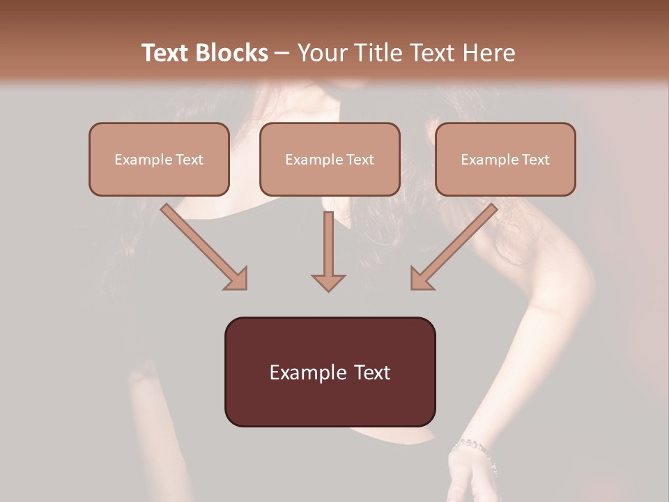 Look Black Young PowerPoint Template