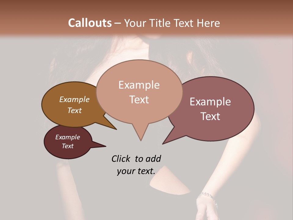 Look Black Young PowerPoint Template