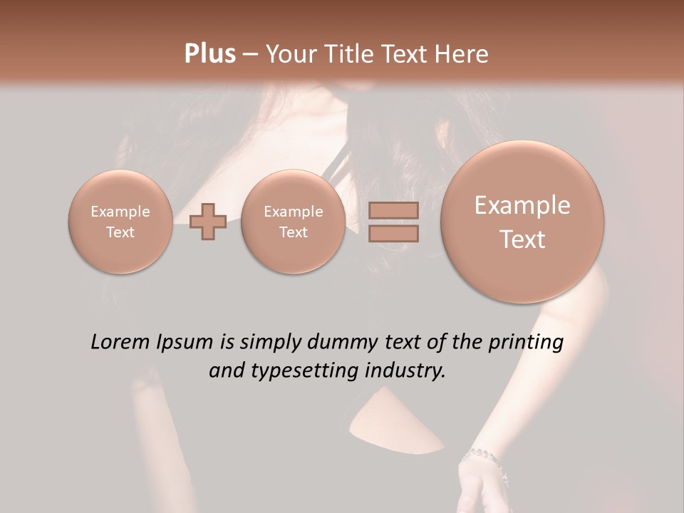 Look Black Young PowerPoint Template