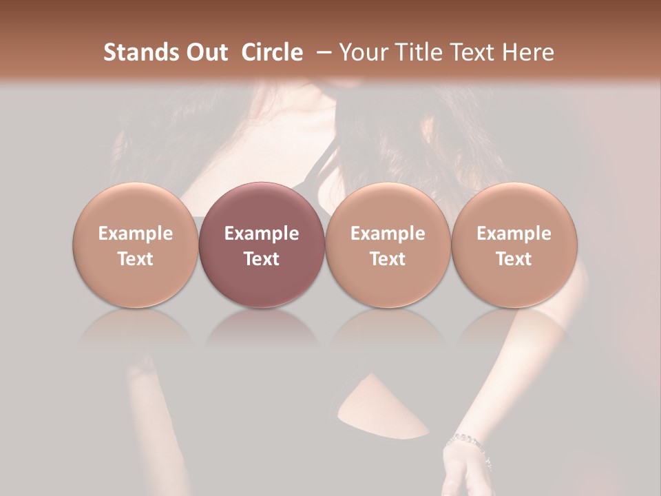 Look Black Young PowerPoint Template