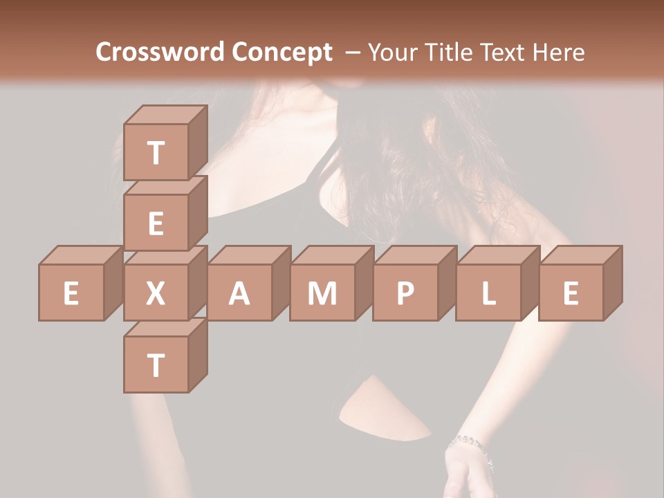 Look Black Young PowerPoint Template