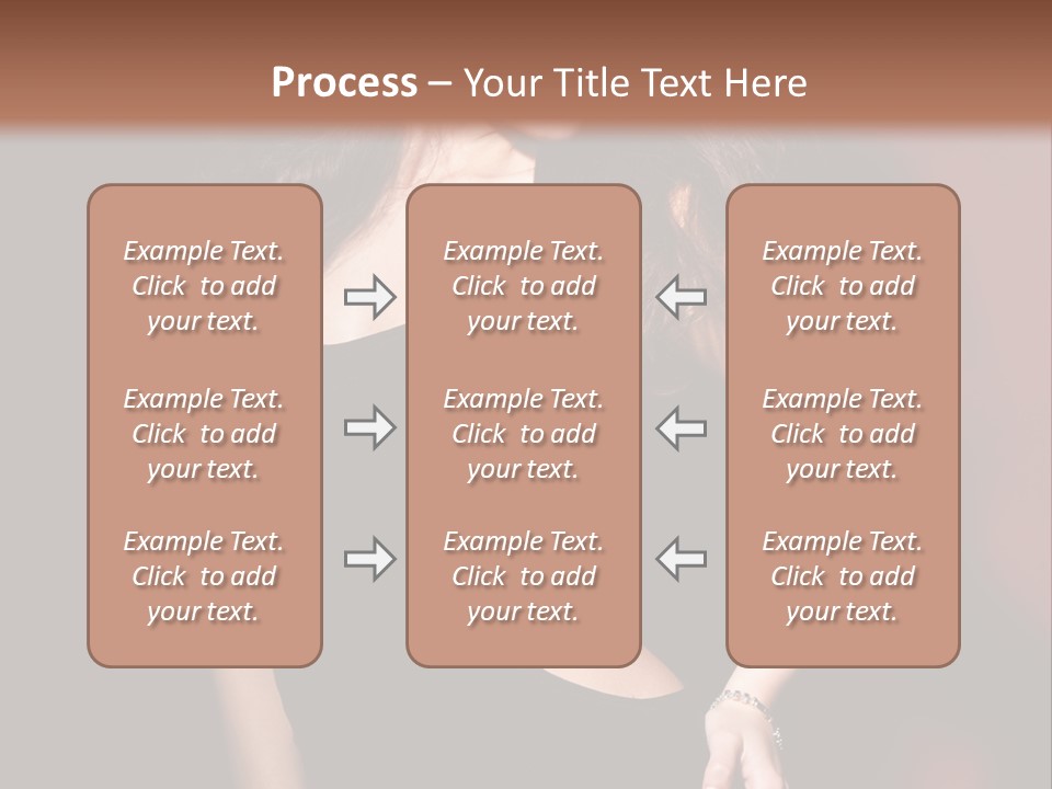 Look Black Young PowerPoint Template
