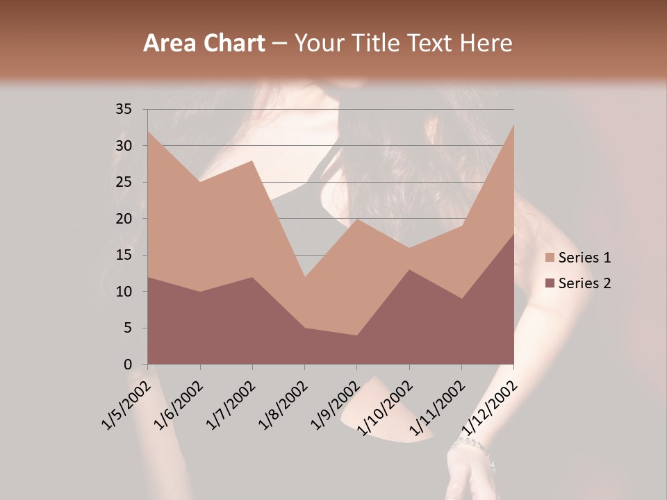 Look Black Young PowerPoint Template