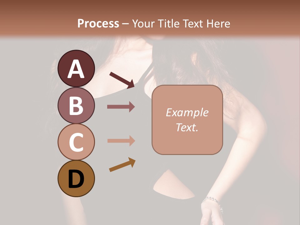 Look Black Young PowerPoint Template