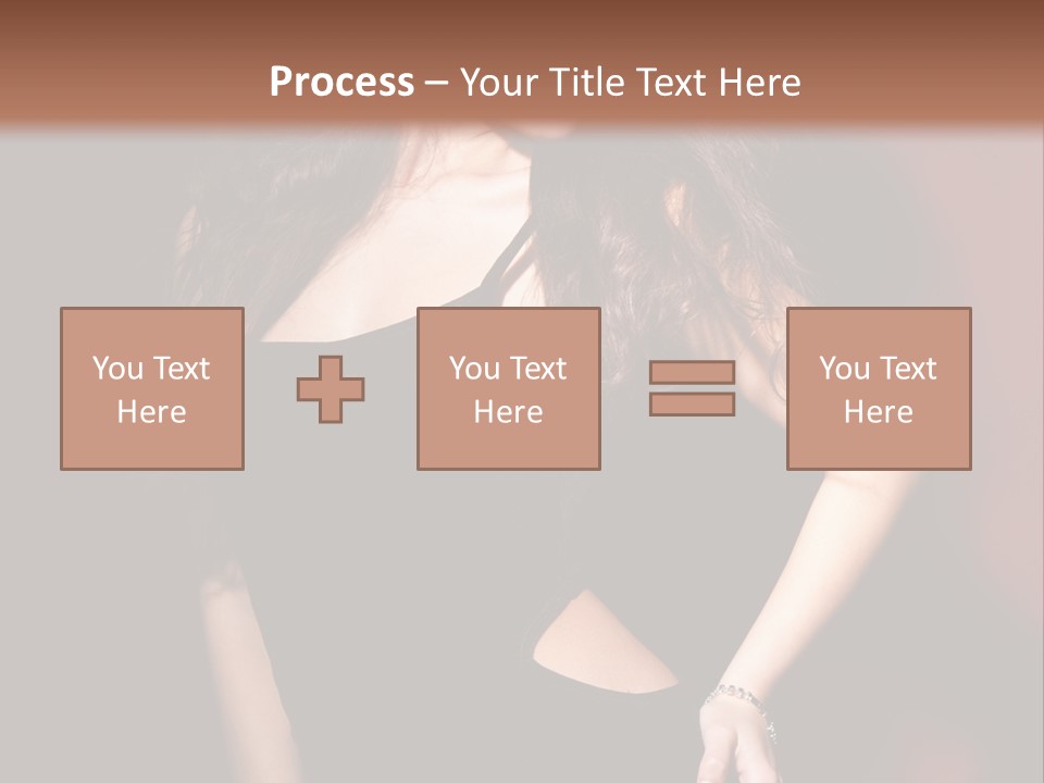 Look Black Young PowerPoint Template