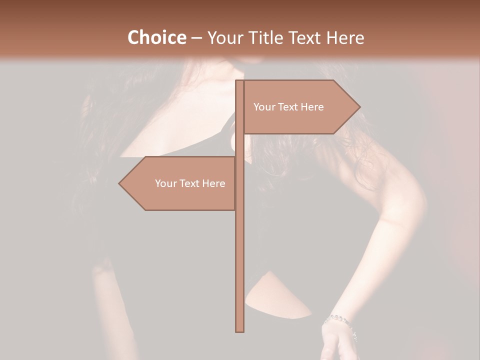 Look Black Young PowerPoint Template