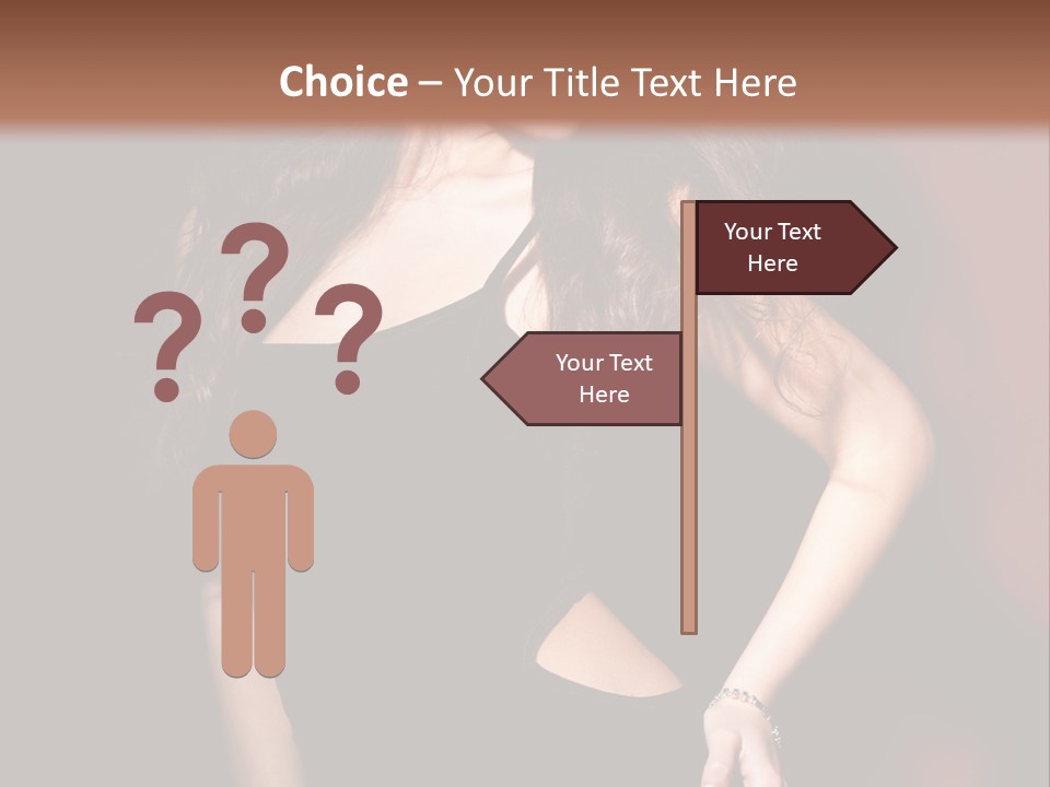 Look Black Young PowerPoint Template