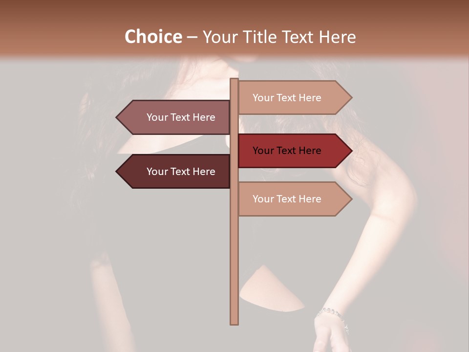 Look Black Young PowerPoint Template