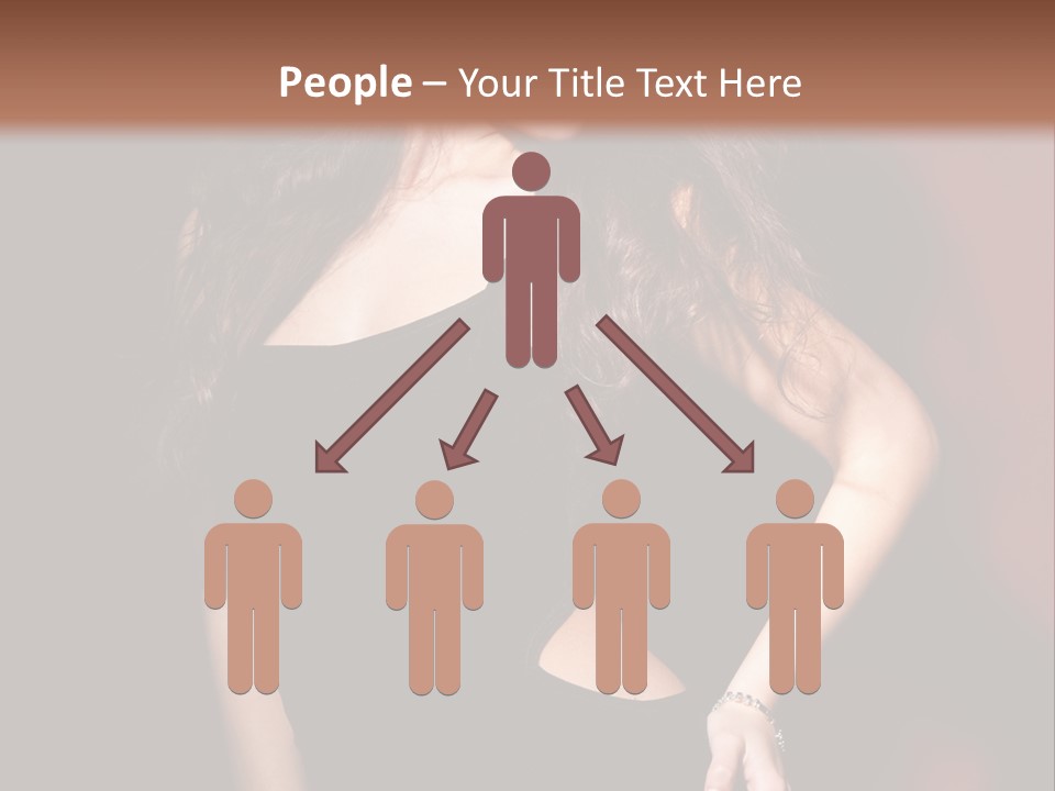 Look Black Young PowerPoint Template