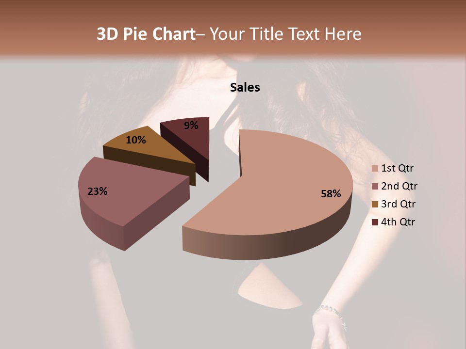 Look Black Young PowerPoint Template