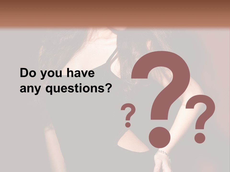 Look Black Young PowerPoint Template