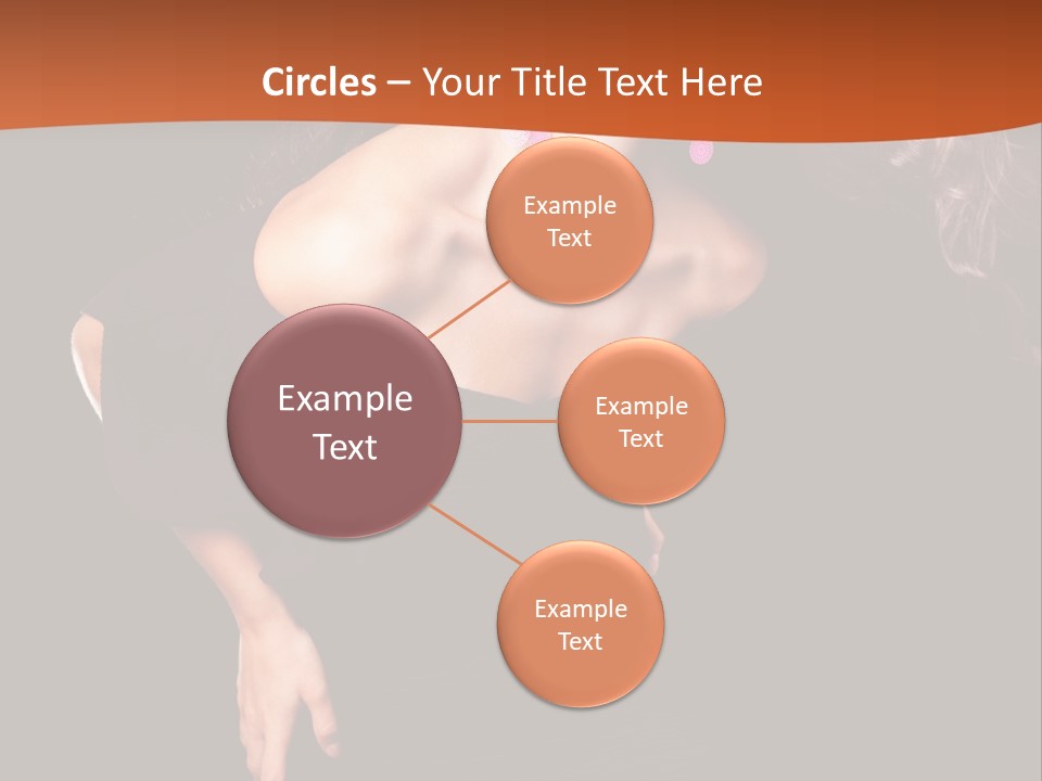 Woman Model Young PowerPoint Template