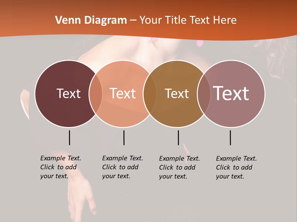 Woman Model Young PowerPoint Template