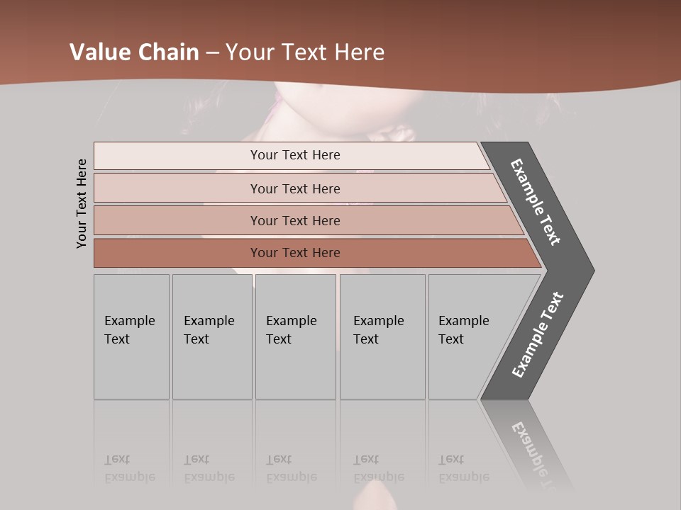 Long Hair Fresh Music PowerPoint Template