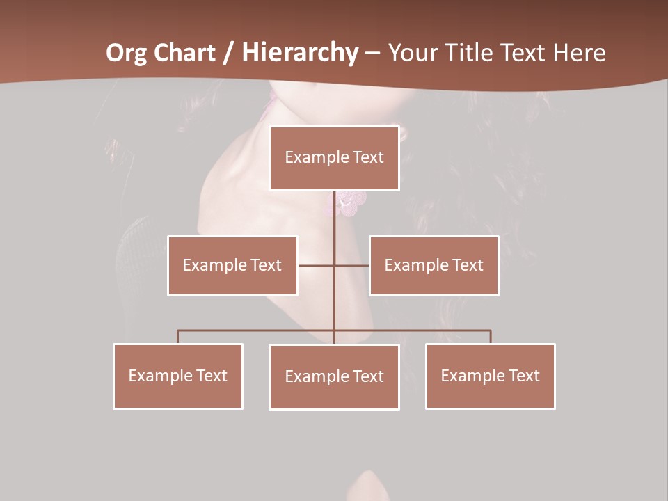 Long Hair Fresh Music PowerPoint Template