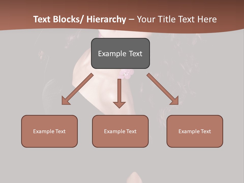 Long Hair Fresh Music PowerPoint Template