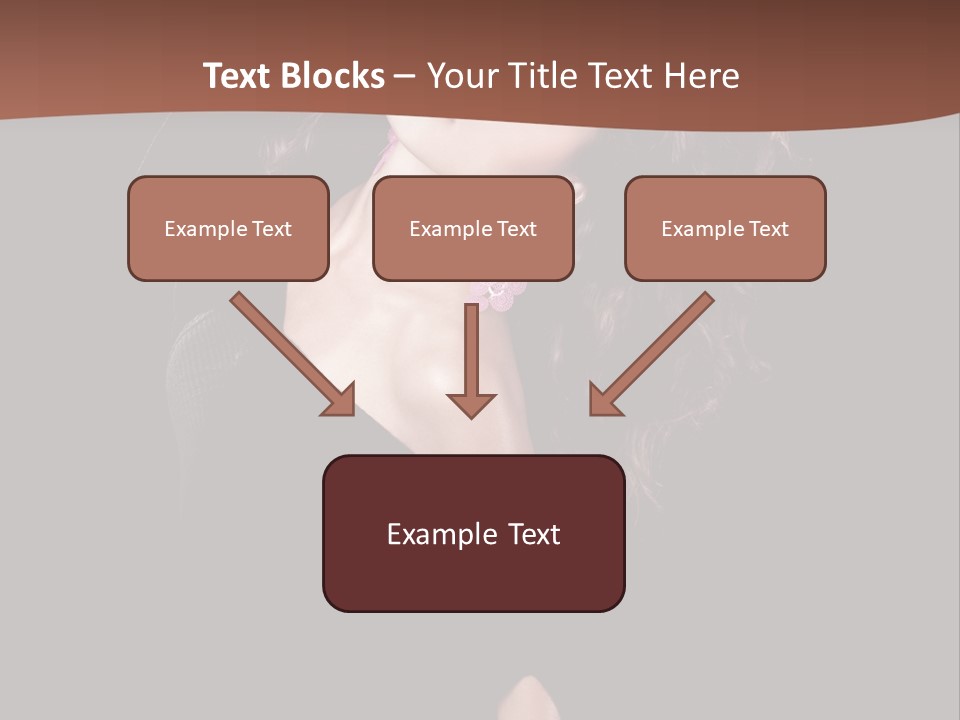 Long Hair Fresh Music PowerPoint Template