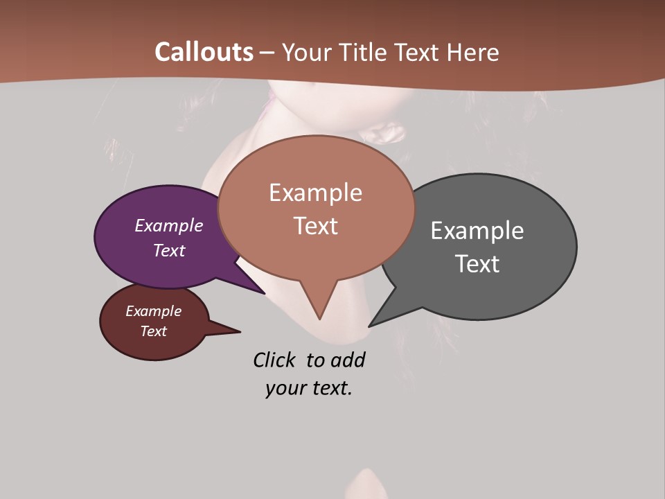 Long Hair Fresh Music PowerPoint Template