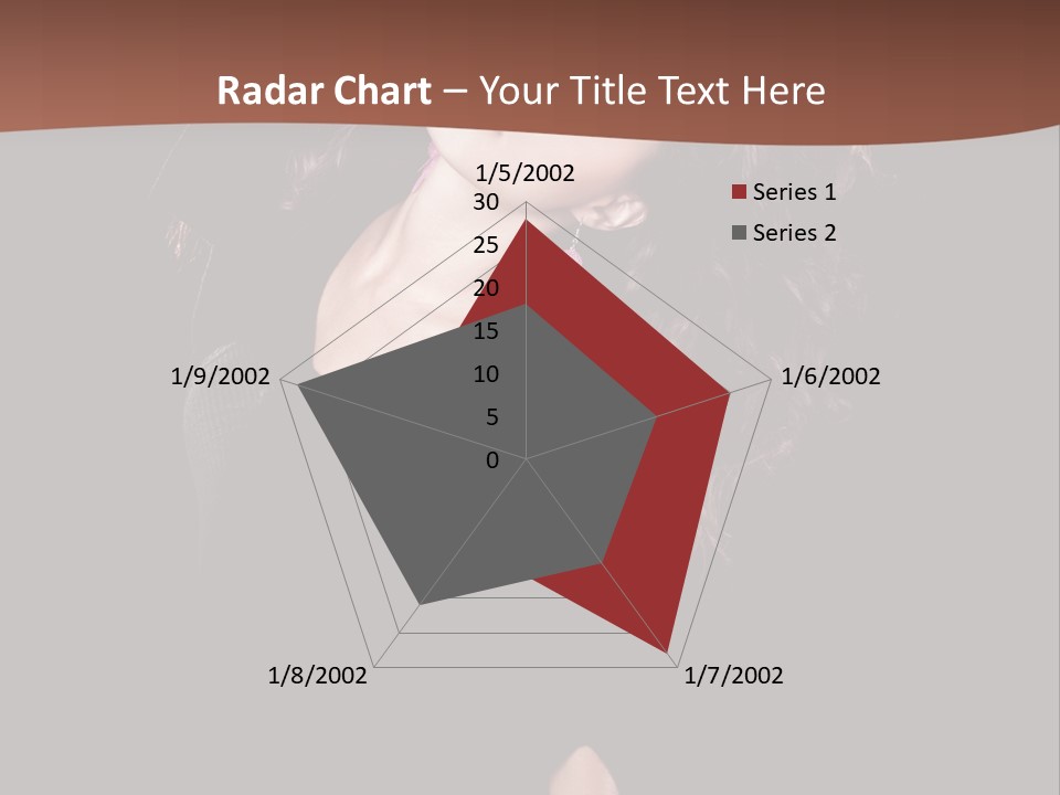 Long Hair Fresh Music PowerPoint Template