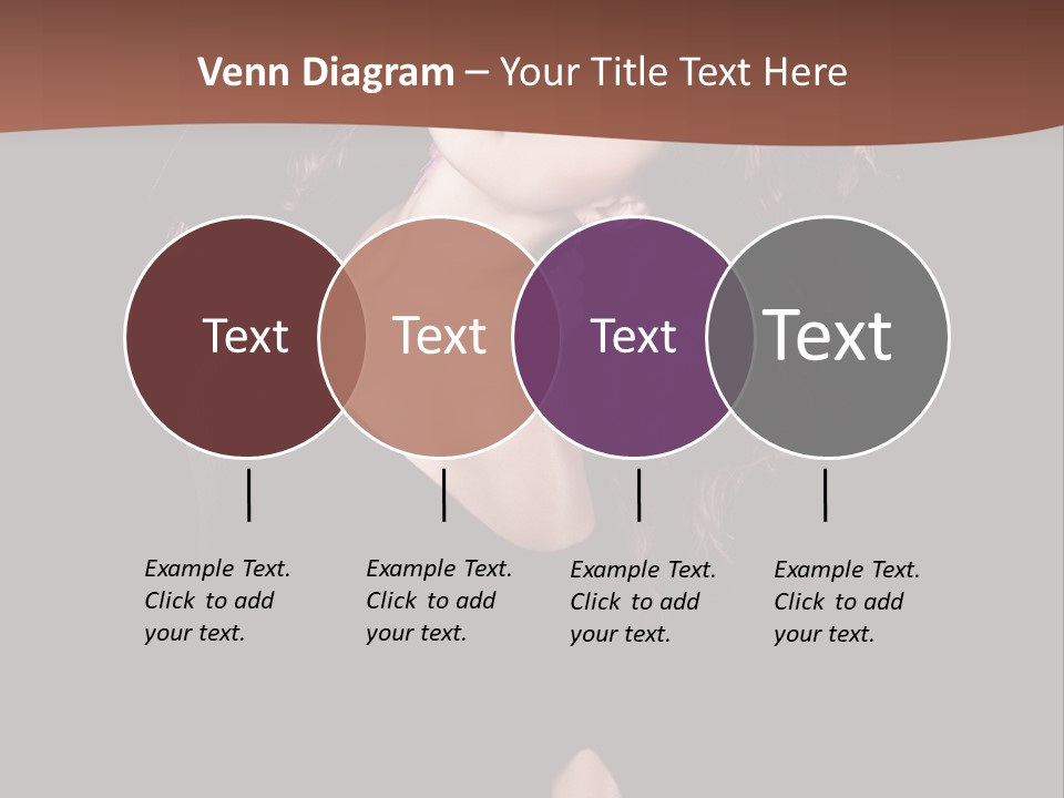 Long Hair Fresh Music PowerPoint Template