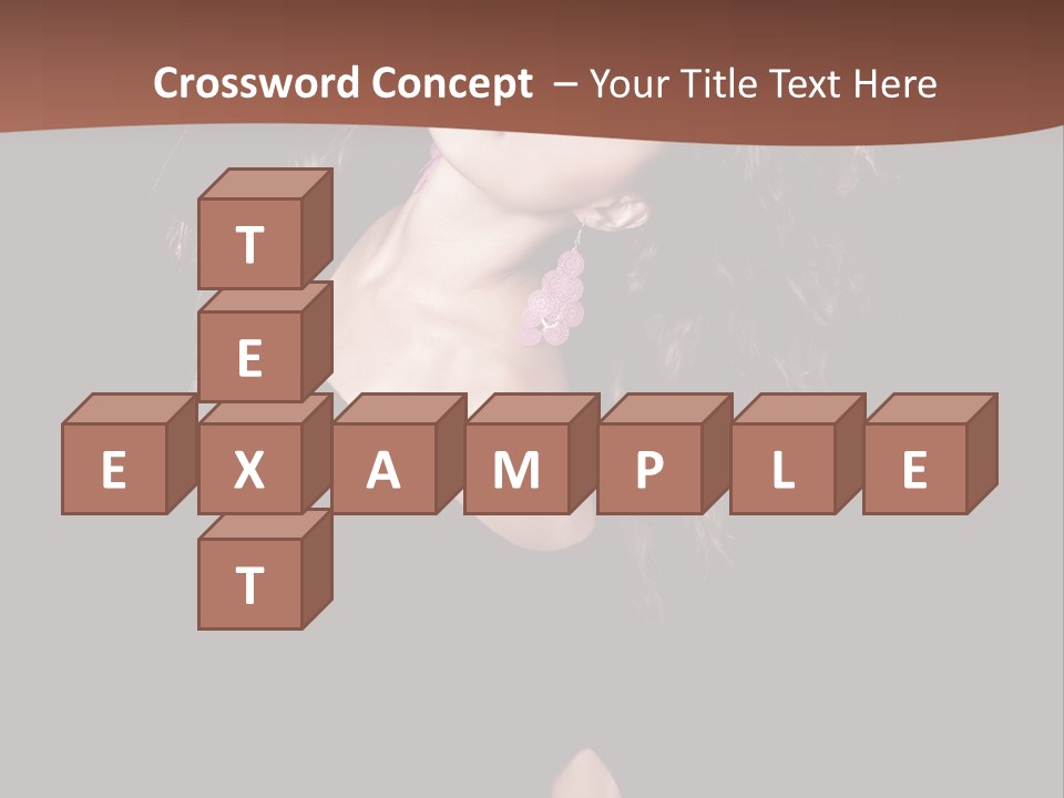 Long Hair Fresh Music PowerPoint Template