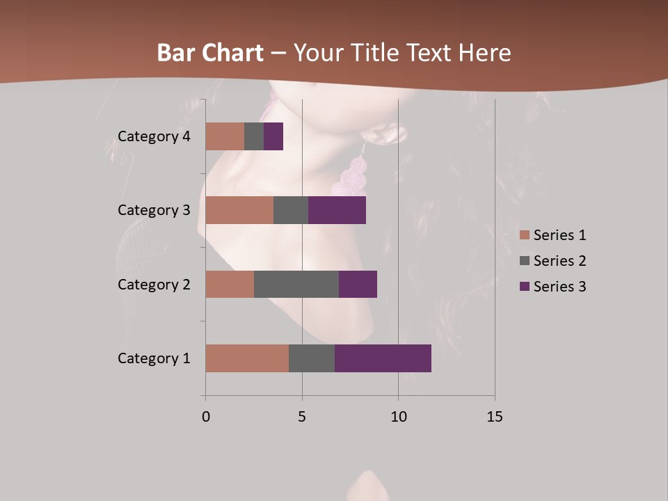 Long Hair Fresh Music PowerPoint Template